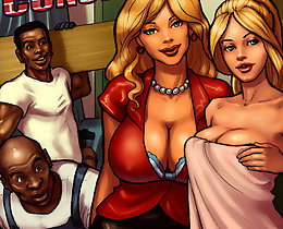 interracial cartoon sex 1