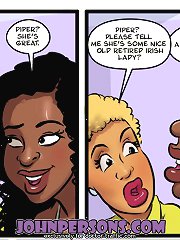 Interracial porn comics at its best, only in John Persons xxx