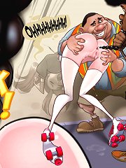 Porn cartoons. Simply calm down at this time chick and weak your asshole whenever I stick this sex toy inside your pretty bum