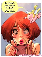 Now I am going to throw up on all of these adult comics. Proceed, you could do it, never halt at this moment!