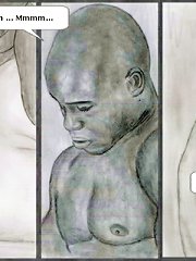 Cuckold cartoon sex more pleases her soul than being fucked by the white second half!