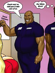 Two black cocks for Kitty Summers cartoon comic xxx porn