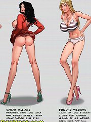 About this interracial cartoon Mrs Williams going in to get more drinks but drank plenty of sperm