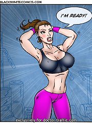 I must say I didnt think my trainer would be such a hunk on these cartoon porn comics