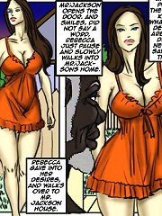 Interracial cartoons. My pussy is aching for his big black cock, I finger myself thinking about it