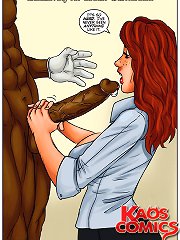 Twelve inches. That's one-hundred-twenty us dollars you owe me on comic interracial porno. I never seen anything as it