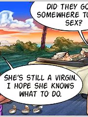 Amazing cartoon porn pics with nice girls and their very wet pussies