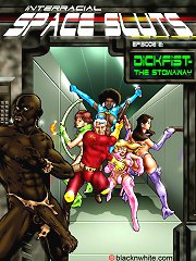 Black cock monster interracial comic