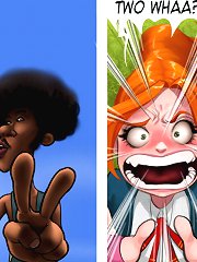 Sex comics. That crotch so tight. Indeed, your fat cock sense so good, but think about two together?