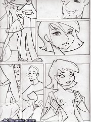 Sexy cartoon sketches of boosty girls and Erin Esurance by JKR comix