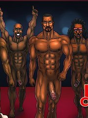 Great porn cartoons conduct every thing huge as busty whores and massive magicstick dark colored men!
