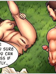 Nice whore spreading her legs for huge cokc and intense cartoons fucking