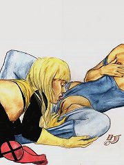 Interracial and Taboo Cartoons and Comics on Poon Net