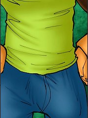 See what the taste of that dick does to me? My pussy all wet and my cartoon ass is open for fuck