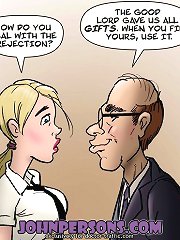 Cute blonde young hottie seduced by old dude for hardcore fuck! Watch John Persons cartoon porn nonstop