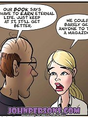 Cute blonde young hottie seduced by old dude for hardcore fuck! Watch John Persons cartoon porn nonstop