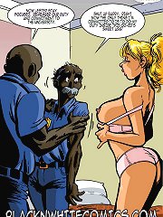 This comic porn might keep us from going to jail, do what I do show your boobs to them