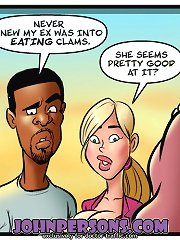 Busty lesbian sluts brutally licking pussies and fucking ass holes in wild John Person xxx comics