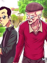 porn comics with brunette that have giant tits and hot ass