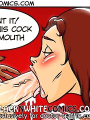 I want it! Want his big cock in my mouth! Lets do the double cartoon blowjobs for this lucky guy!