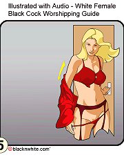 Interracial comics black cock worship