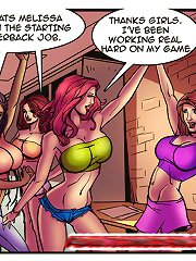 Comic porno. I know you are pissed about loosing your starting spot, I was shocked too