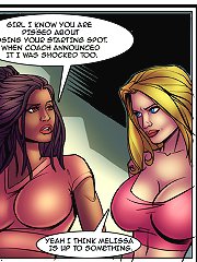 Comic porno. I know you are pissed about loosing your starting spot, I was shocked too