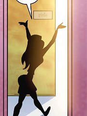 Busty office slut is interviewed with huge hard cock in great interracial John Person sex comics