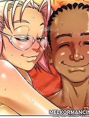 interracial cartoons with black guy and hot blonde that fully wet