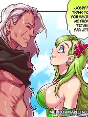 porn comix with busty babe that receive big dick in wet hole