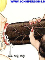 John Persons interracial comic sex
