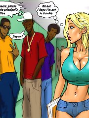 Young girl's mouth full of sperm sinful comics