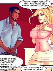 Once you awake at interracial porn comics you will have an appetite to suck black cock